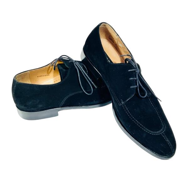Mezlan Mens Dress Shoes Soft Black Leather Lace Up Cap Toe 10.5M Portofino mezlan derby dress shoes cap toe black | Mercari main image 3